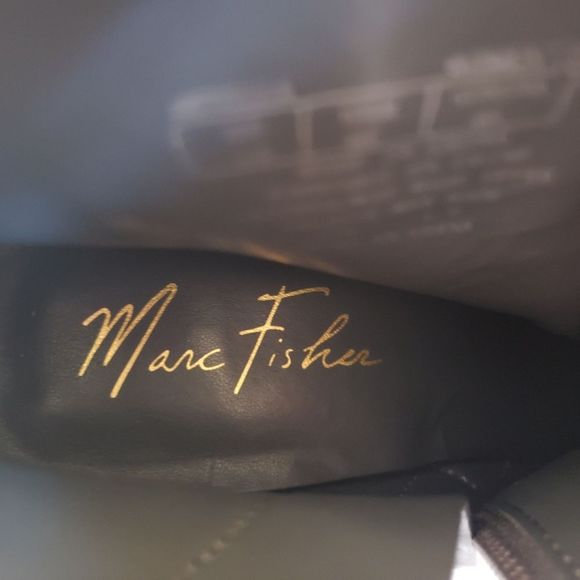 Marc Fisher Grey Suede Leather Zip Ankle Booties Size 10 Women's Ladies - Picture 2 of 8